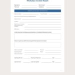 It Incident Report Template