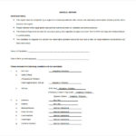 Medical Report Template Doc