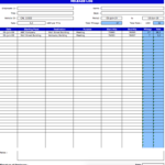 Mileage Report Template