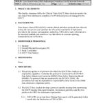 Monitoring Report Template Clinical Trials