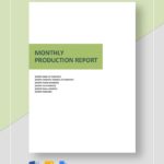 Monthly Productivity Report Template