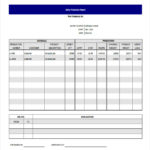 Monthly Productivity Report Template