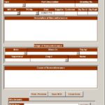 Non Conformance Report Form Template