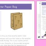 Paper Bag Book Report Template