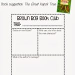 Paper Bag Book Report Template