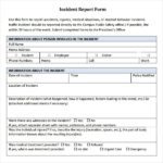 Police Report Template Pdf