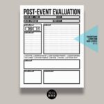 Post Event Evaluation Report Template