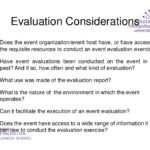 Post Event Evaluation Report Template