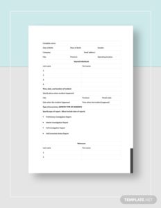 Presentence Investigation Report Template (3) - TEMPLATES EXAMPLE ...