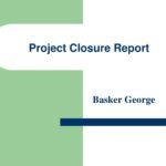 Project Closure Report Template Ppt