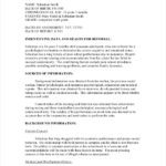 Psychoeducational Report Template