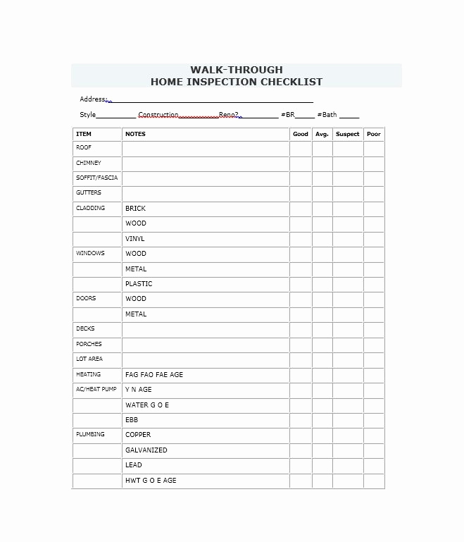 Roof Inspection Report Template