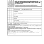 Roof Inspection Report Template