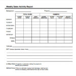 Sales Call Report Template Free