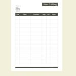 Sales Call Reports Templates Free