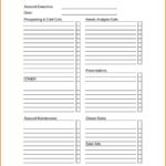 Sales Rep Call Report Template