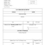 Sales Visit Report Template Downloads