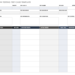 Test Case Execution Report Template