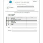 Test Result Report Template