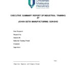 Training Summary Report Template