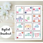 Affirmation Card Templates