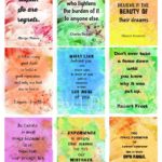 Affirmation Card Templates