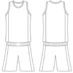 Blank Basketball Uniform Template