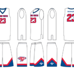 Blank Basketball Uniform Template