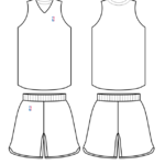 Blank Basketball Uniform Template