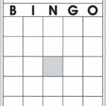 Blank Bingo Template Pdf