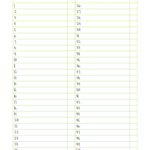 Blank Checklist Template Word