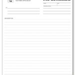 Blank Estimate Form Template