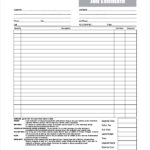 Blank Estimate Form Template