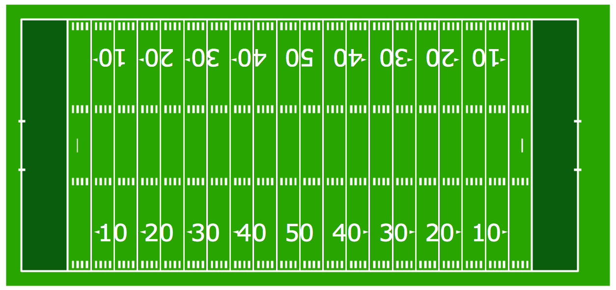 Blank Football Field Template