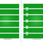 Blank Football Field Template