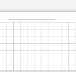 Blank Picture Graph Template