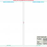 Blank Quarter Fold Card Template
