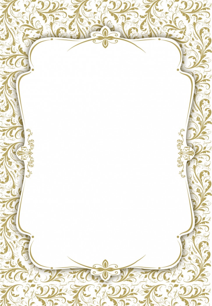 Blank Templates For Invitations