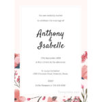 Blank Templates For Invitations