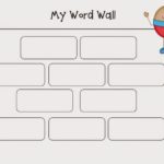 Blank Word Wall Template Free