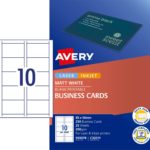 Business Card Templates Avery