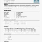 Cv Templates Accountants