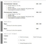 Cv Templates Doc Free