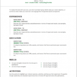 Cv Templates Download Microsoft Word