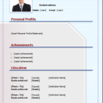Cv Templates Editable