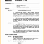 Cv Templates English