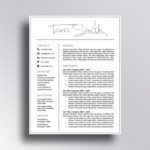 Cv Templates Etsy