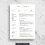 Cv Templates Etsy