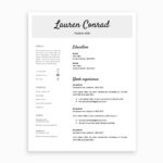 Cv Templates Google Drive