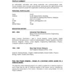 Cv Templates Graduate
